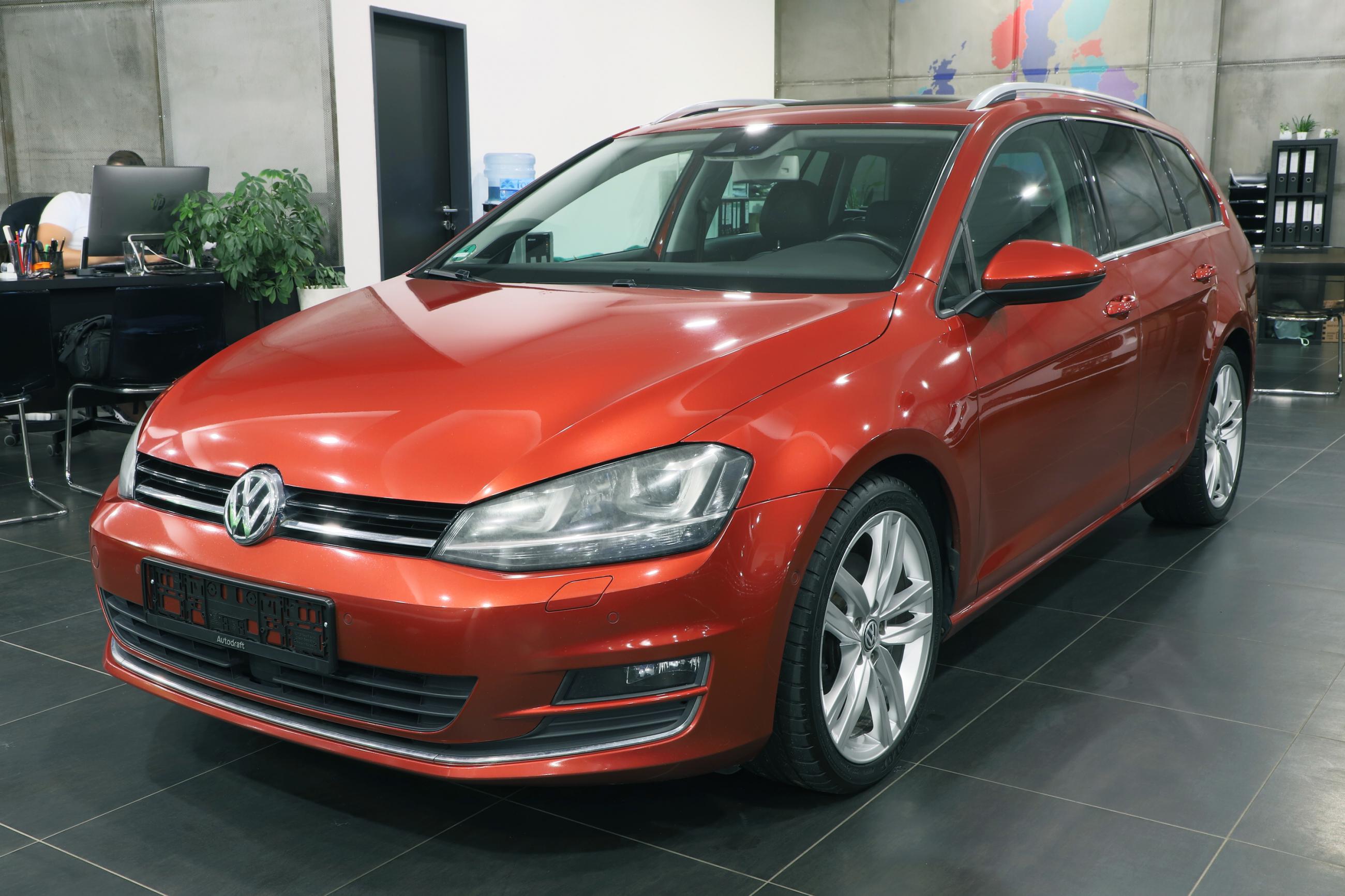 Volkswagen Golf Variant Highline Tdi Kw Dsg Alu