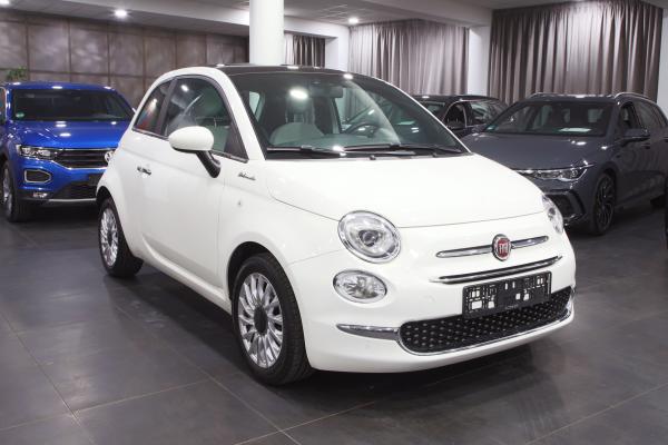 Fiat 500 Dolcevita 1.0 51kW Manual / Kožené čalounění / Panorama / ALU 15''